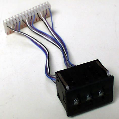 S-1408-1 THUMBWHEEL SWITCH ASSEMBLY